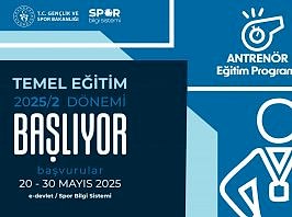 Antrenör Temel Eğitim Programı - 2025/2 Dönemi